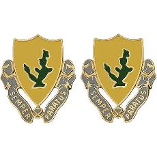 12th Cavalry Regiment Unit Crest (Semper Paratus)